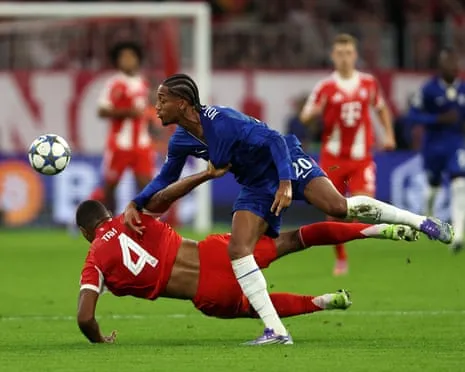 The Blues' boss explodes after Bayern Munich defender Tah avoids sending-off during UCL loss